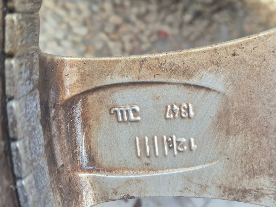 4 алумивиеви джанти RONAL 17", 5X112  с гуми 225/45R17