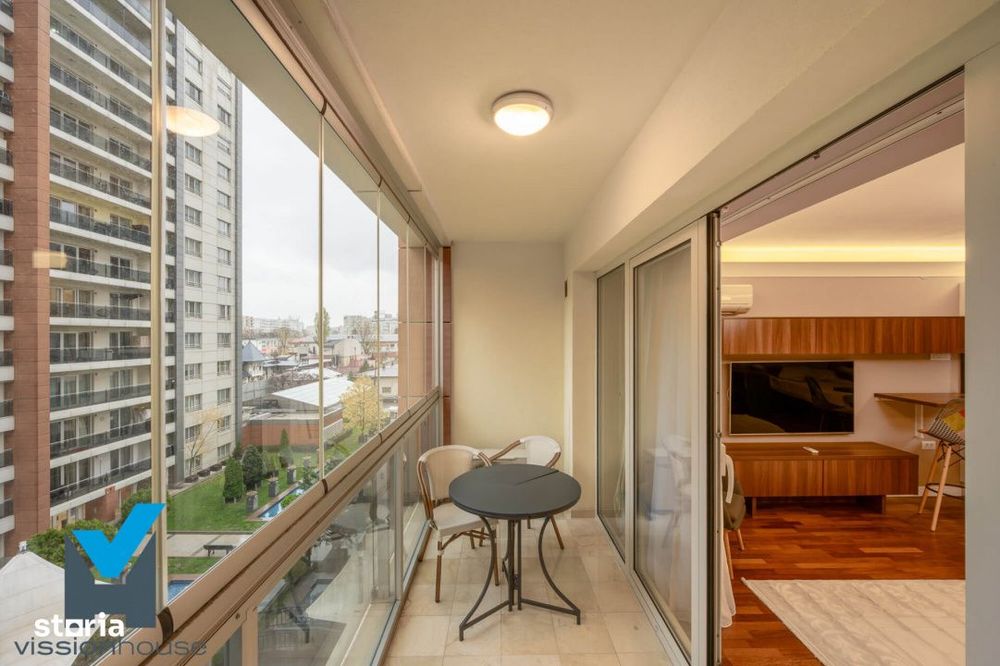 Studio spatios cu balcon generos in Complexul InCity
