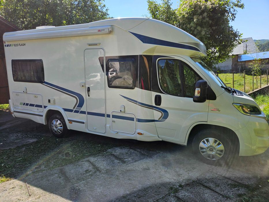 Camper CHAUSSON 625 FLASH motor Fiat 2.2 multijet, 68000km, 45700 €