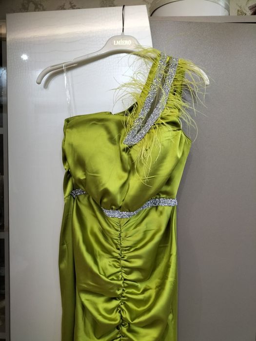 Официални рокли Черна/зелена