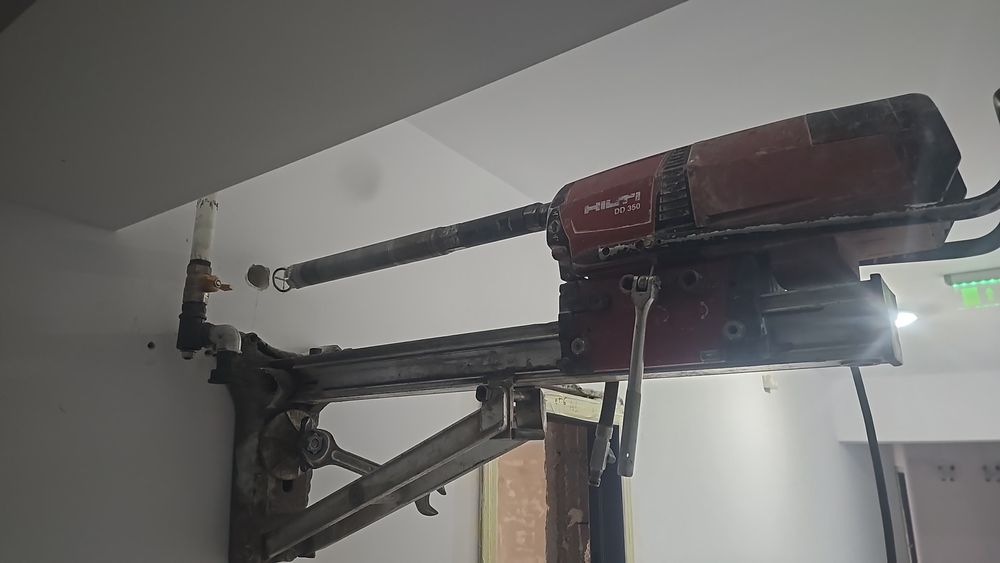 CAROTARE IN PERETE DIN BETON,  Zidărie , Planseu  ! Hota , centrală