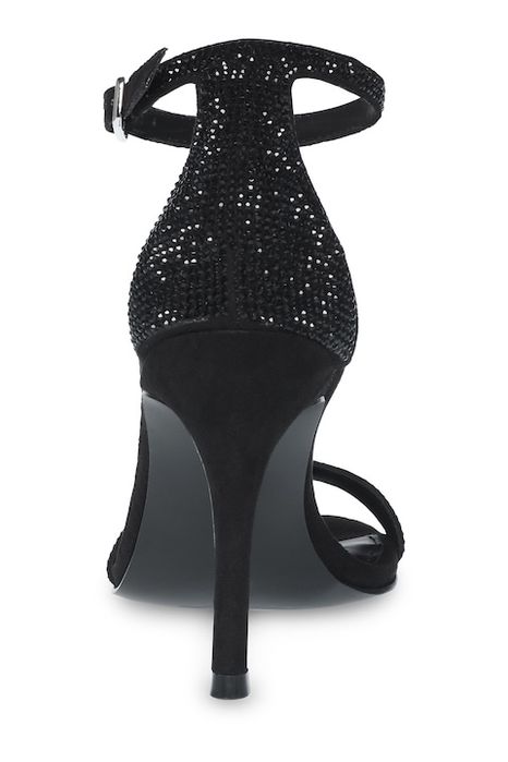 Високи обувки токчета черни висок ток Steve Madden