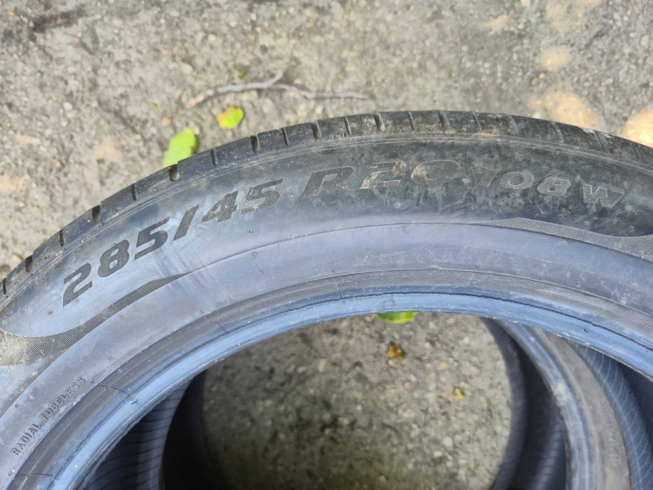 2 Anvelope de VARA - 285/45/20 108W - PIRELLI P-ZERO - Stare F BUNA - DOT 2021 !