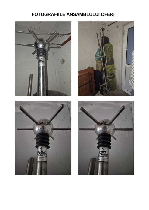 Paratrăsnet second hand de vanzare