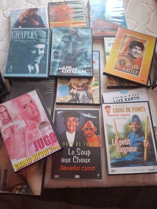 DVD плеар плюс оригинални dvd дискове