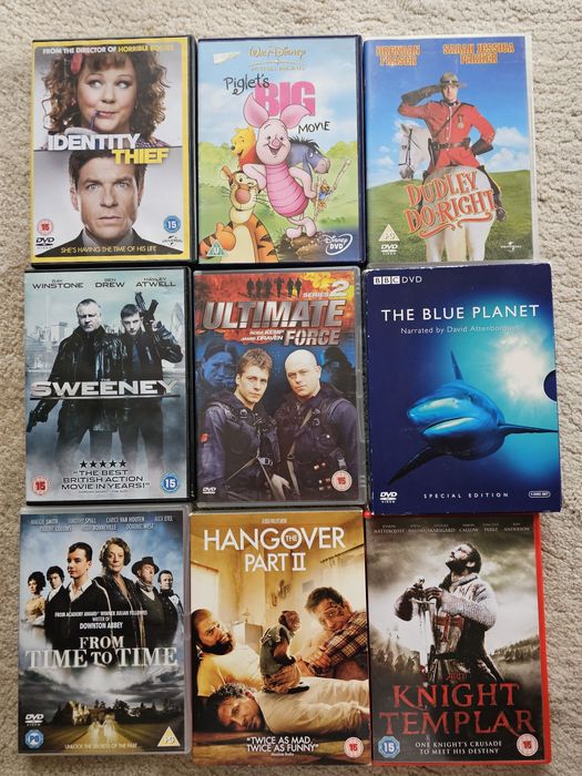 Оригинални DVD от лична колекция на Английски език