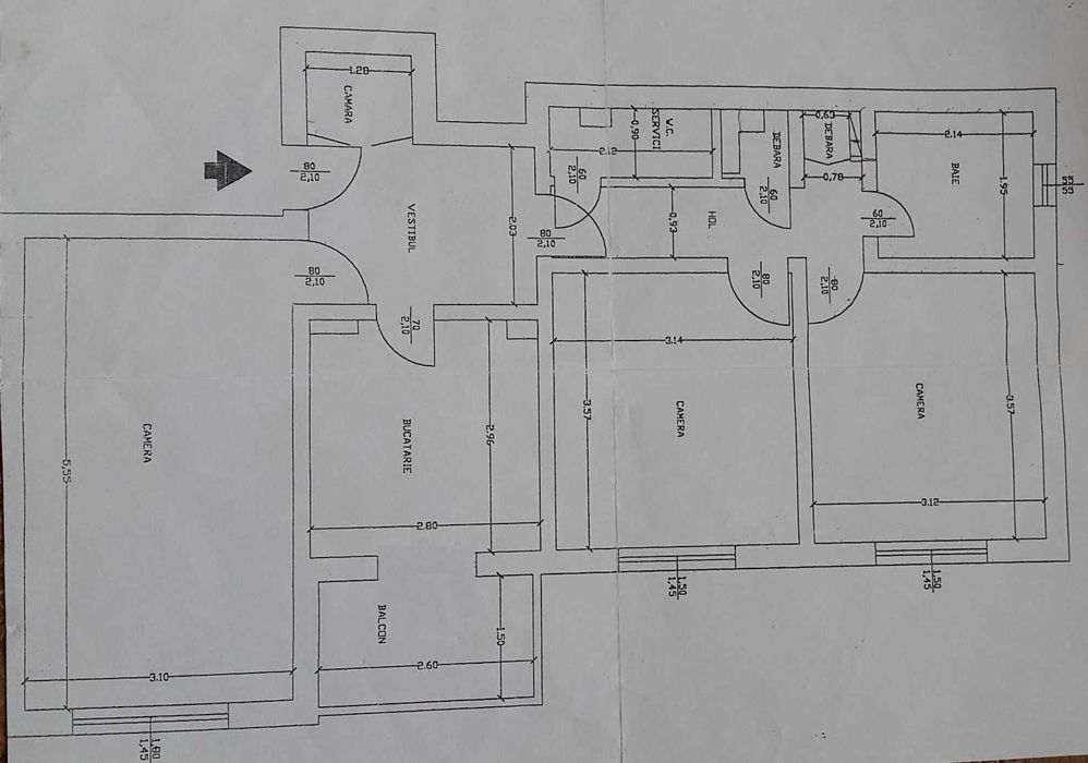 PROPRIETAR Apartament 3 camere de inciriat
