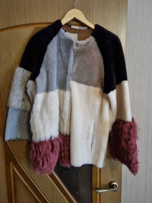 женская шуба норка