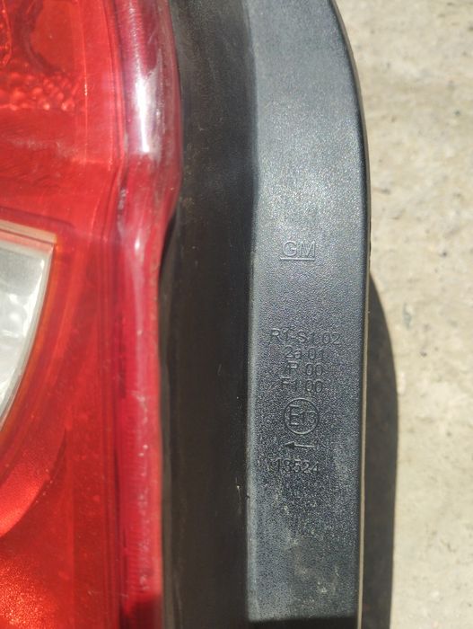 Спарк стоп фара левая сторона