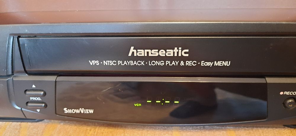 videorecorder vhs Hanseatic și Seg