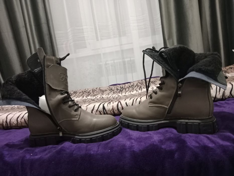 ботинки зимние новинка