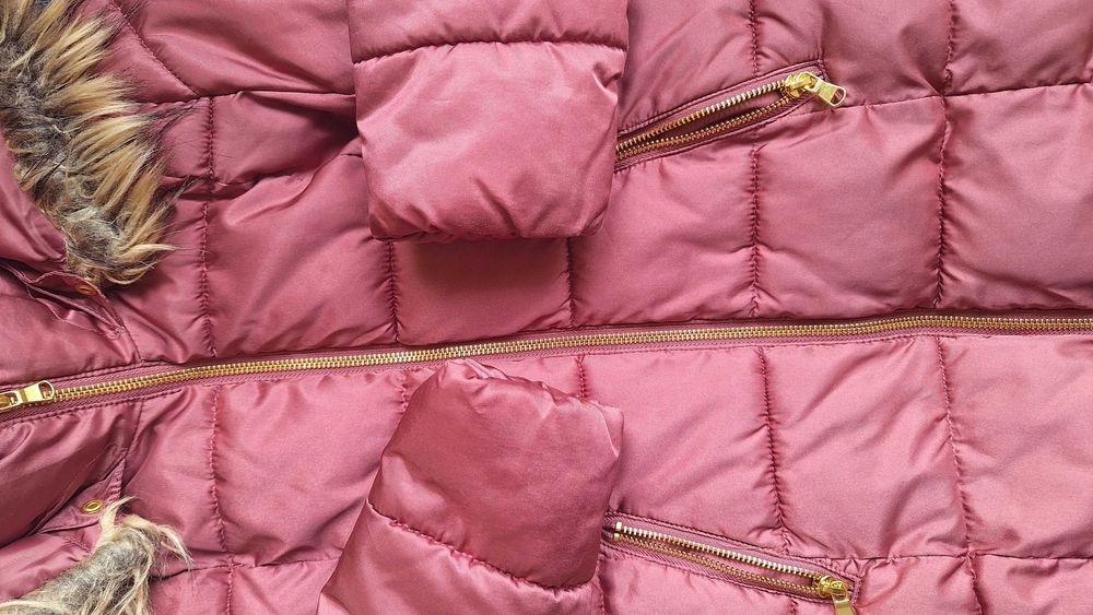 Детско зимно яке за момиче H&M 128