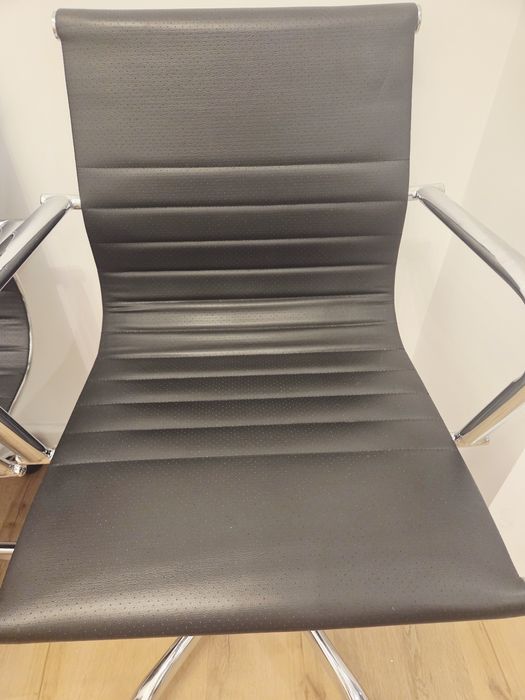 5 scaune birou, stare impecabila, piele