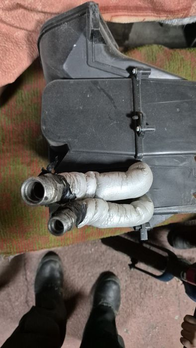 Радиатор кондиционер шеви нива сборе