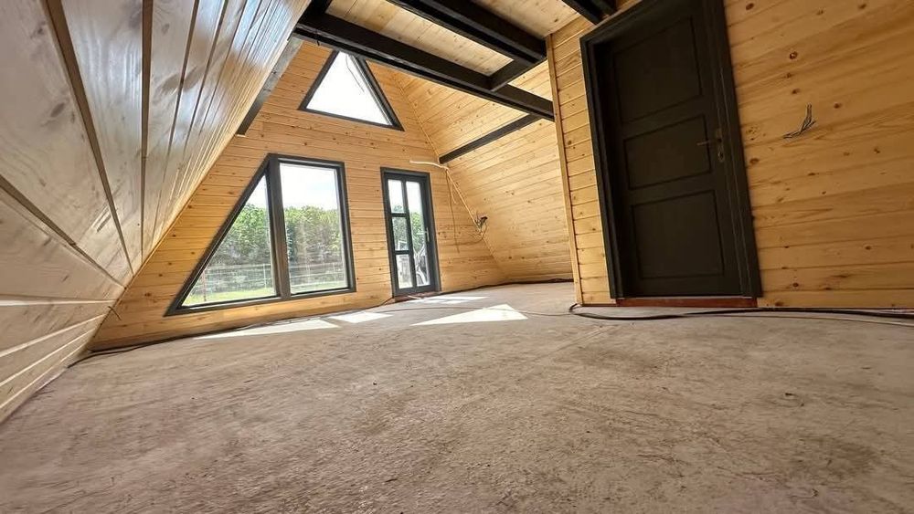 Vand casute tip A 7 x 8m din lemn