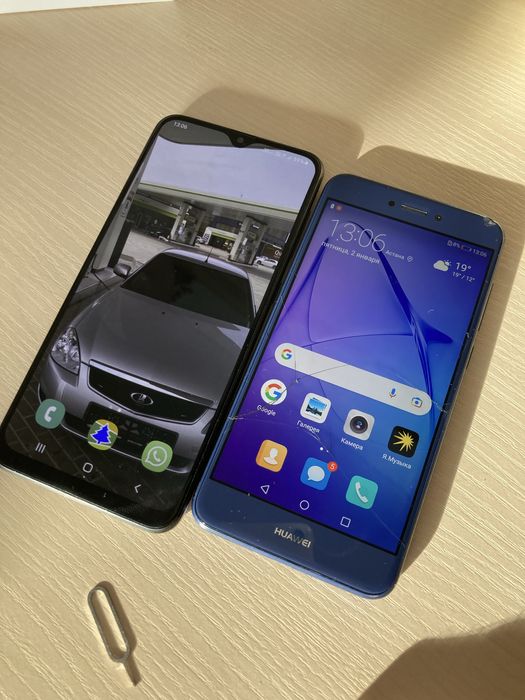 Продам два телефона андройд