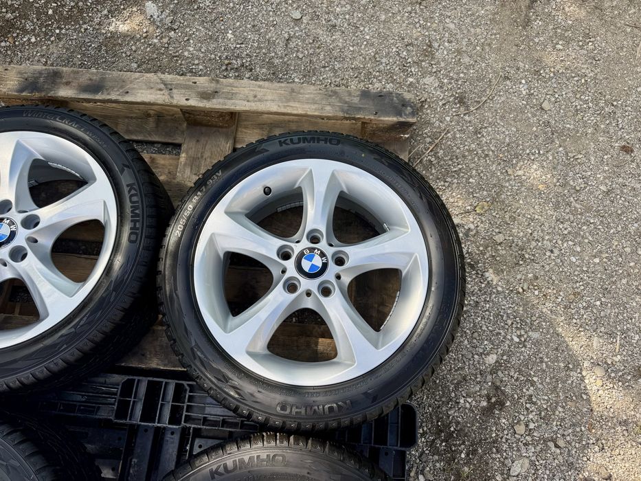 Алуминиеви джанти 17" 5x120+НОВИ ГУМИ DOT2625 Kumho-BMW X3,E87,E60,F20