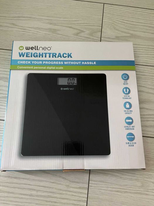 Cântar Wellneo negru