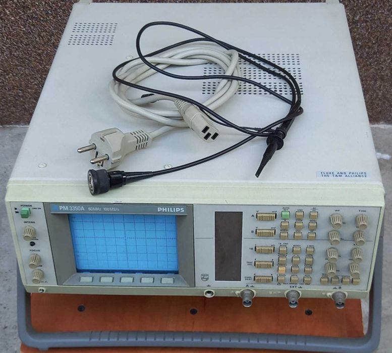 Osciloscop PHILIPS dublu spot PM3350A 60MHz 100MS