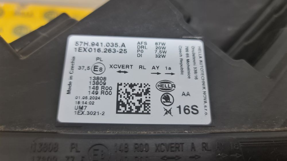 Far full led matrix Skoda Kodiaq 2 57H 2024+ 57H941035A