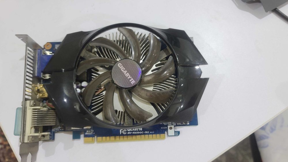 Gigabyte Nvidia Geforce GTX 650 TI 6pin lik 1 GB