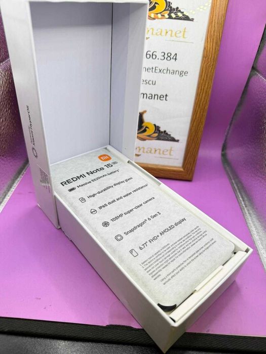 HOPE AMANET P2-Redmi note 15 desgilat de proba 256 GB/8 RAM