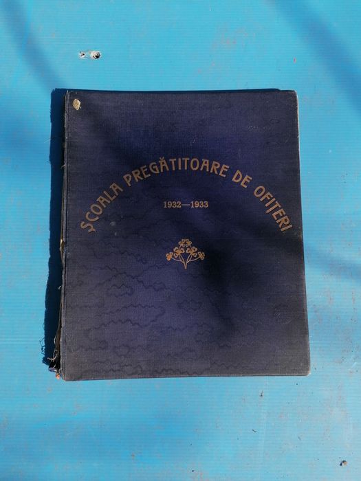 Carte album, scoala pregatitoare de subofiteri interbelica 1932-1933