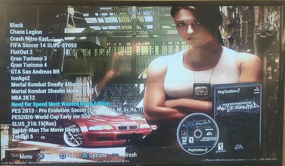 Sony Playstation 2 slim.