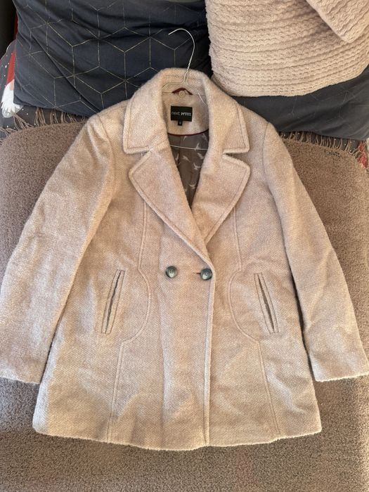 Чисто НОВО яке Bershka, Палто с 40% вълна, Нова дебела връхна риза H&M