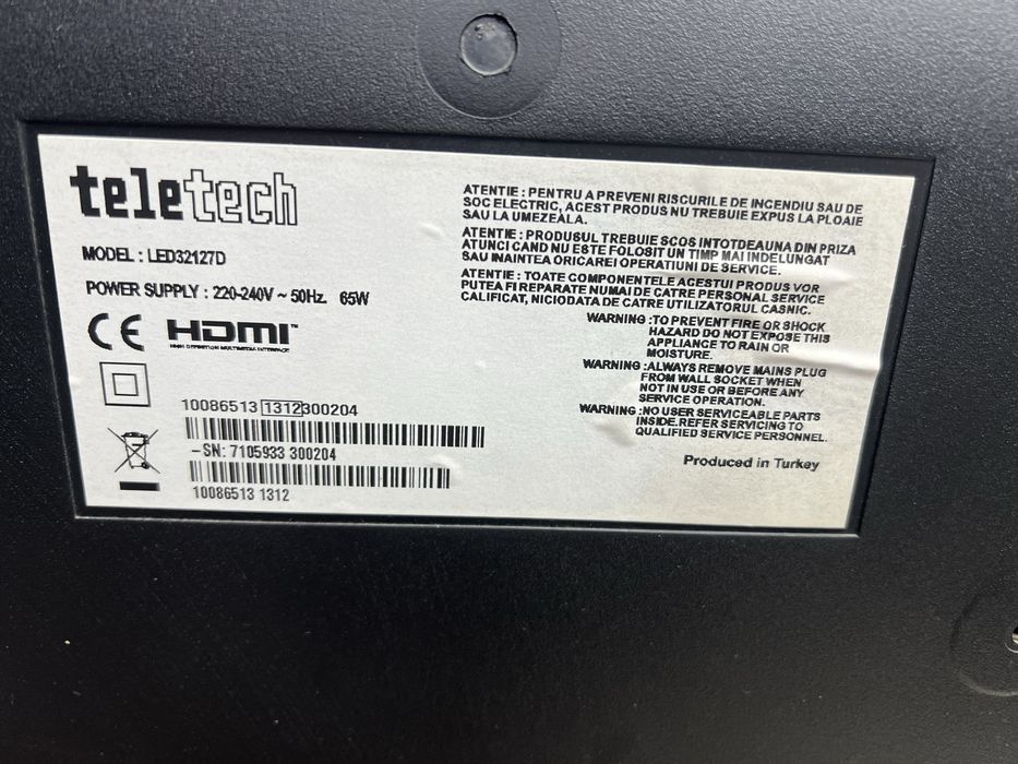 De vanzare Tv Teletech led