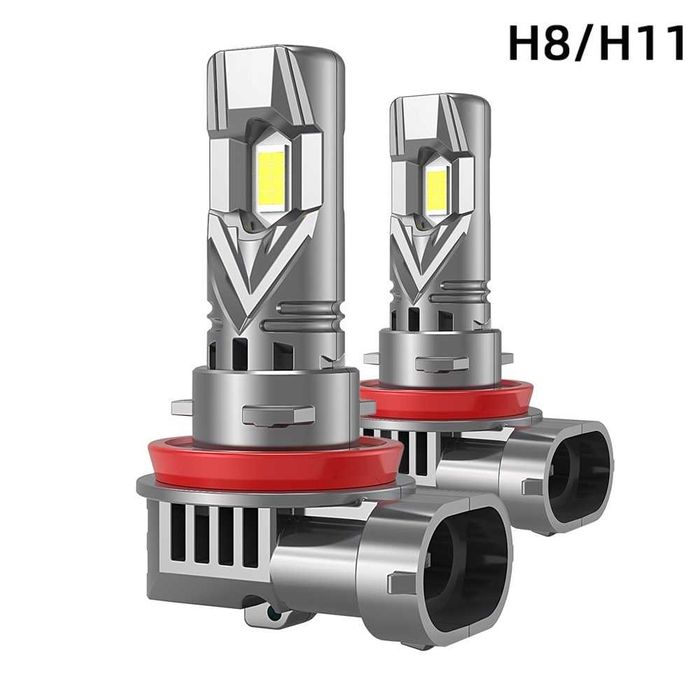 Комплект LED Диодни крушки H8/H11 - 12/24V + 300% Светлина.