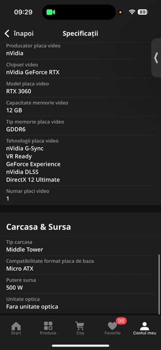 Vand PC + tastatura si mouse