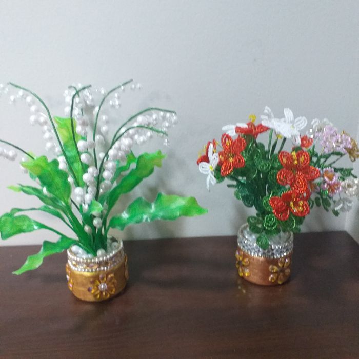 Букет Цветов из бисера