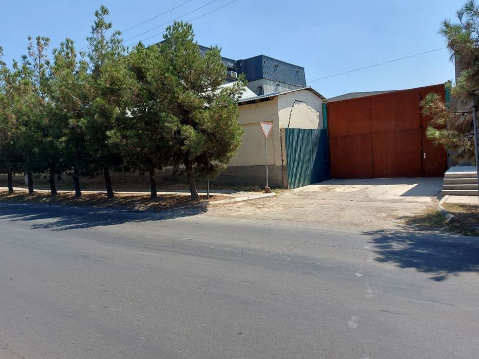 24 СОТКИ Продется участок в р-н Янги хает (Эркин)! + 1200м² цех/склад