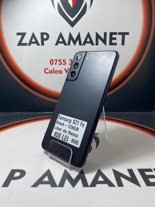 Zap Amanet Vitan - Samsung S21 Fe - Black - 128Gb