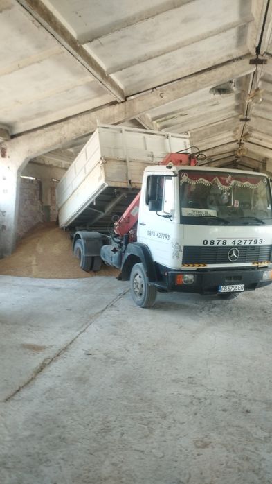 Транспорт с камион с кран и самосвал за София и околностите