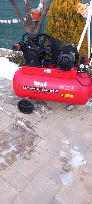 compresor aer în 3 cilindrii Hercules