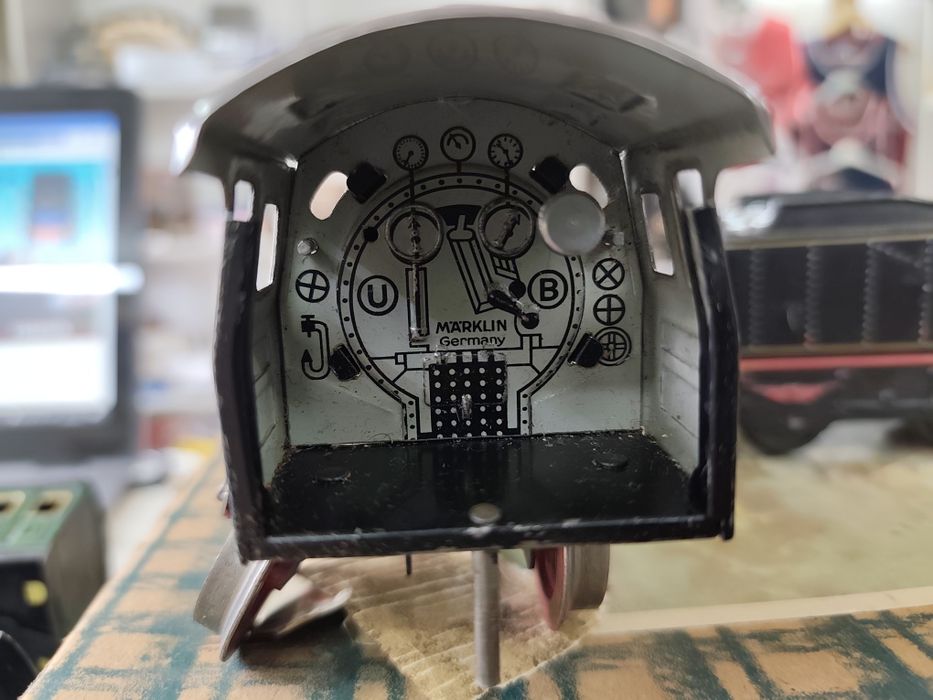 Механична играчка влак влакче Германия Marklin 880/2