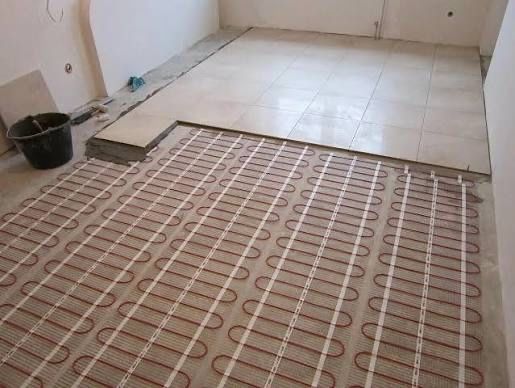 Теплые полы под линолиум, ламинат, кафель