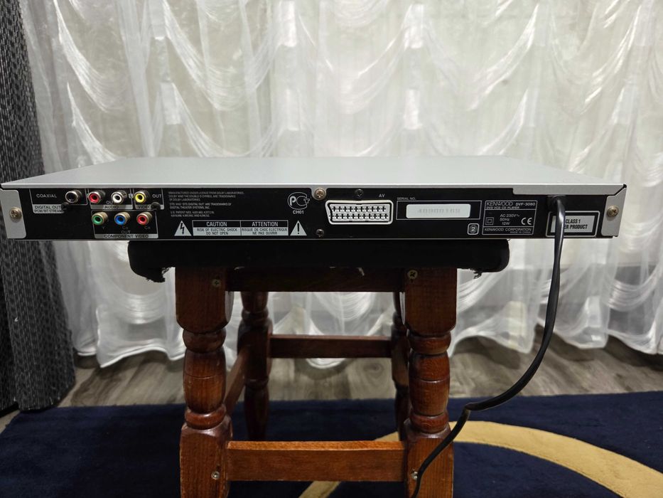 CD Player DVD Player Kenwood DVF-3080 Progressive Scan MP3 WMA CD VCD