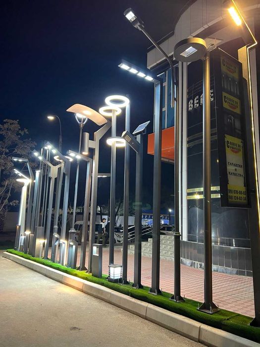 Светильник LED на заказ | Уличные фонари столбы | Ko'cha Chiroqlari