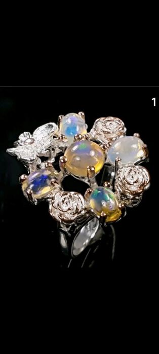 Серебро 925. 5 колец, подвеска, серьги