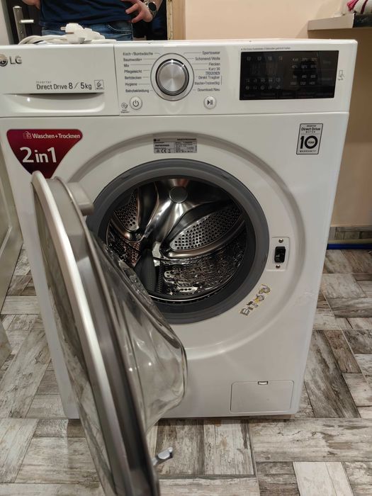 LG пералня + сушилня  8/5