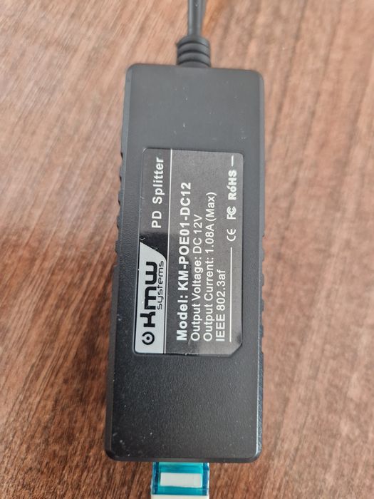 Splitter PoE KMW-PoE01-DC12