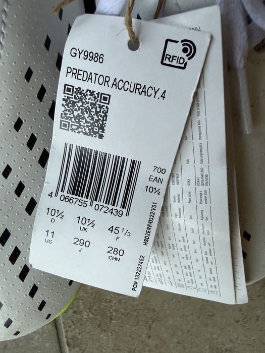 Vand adidas fotbal sala