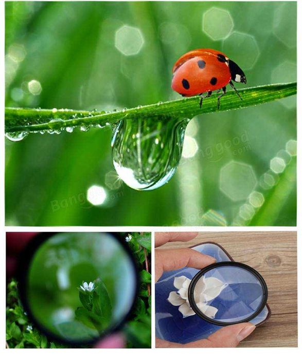 Комплект 4 макро лещи Rise(UK) +1 +2 +4 +10 за 52mm 55mm 58mm 67mm