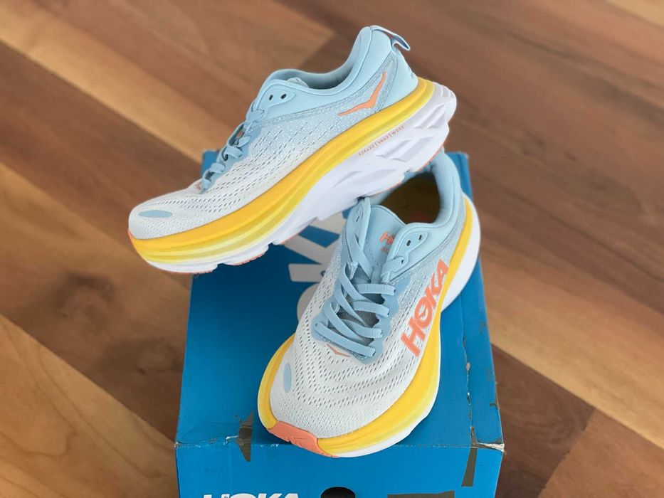 HOKA Дамски маратонки за бягане Bondi 8, 36 EU