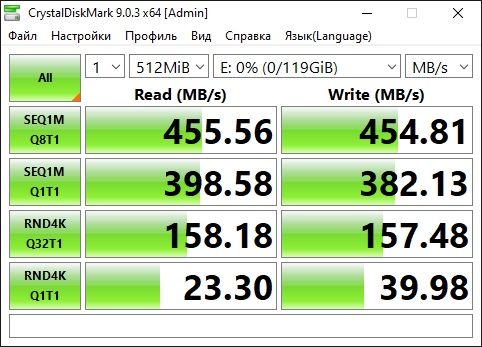 SSD Lexar 128GB SATA III - НЕ ИСПОЛЬЗОВАЛИСЬ, 100% здоровье
