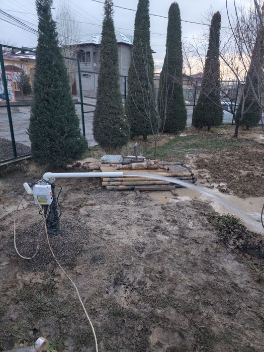 Artizan suv chiqazish xizmati Quduq yer ostidan.