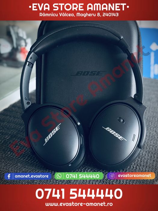 Casti Wireless Over-Ear BOSE QuietComfort 45 Acoustic Noise Cancelling